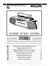 Philips AZ8394 Manual