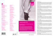 medi Ankle RTS Instructions For Use Manual