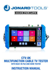 JONARD TOOLS CTV-8K Instruction Manual