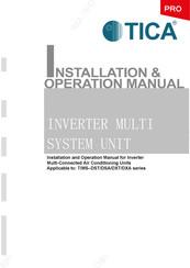TICA pro TIMS-DXT Series Installation & Operation Manual