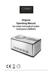 CASO DESIGN IceCreamer Original Operating Manual