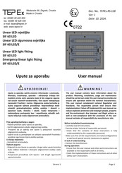 Tepex SIF 60 LED/E User Manual