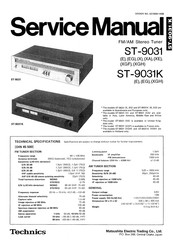 Technics ST- 9031KXGH Service Manual