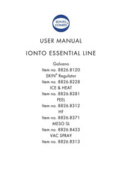 IONTO-COMED 8826.8281 User Manual