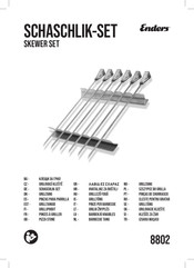 Enders 8802 Manual