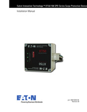 Eaton XT100 SPD Series Installation Manual