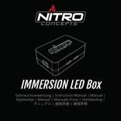 NITRO CONCEPTS IMMERSION LED Box Instruction Manual