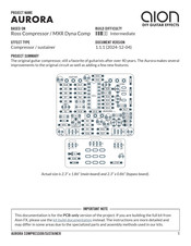aion AURORA Manual