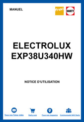 Electrolux EXP26U538HW User Manual