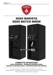 Eureka SG85 BATCH BREW User Handbook Manual
