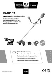 Ikra 73600000-SOLO-ON Translation Of The Original Instructions