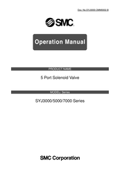SMC Networks SYJ5000 Operation Manual