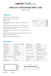 Mi-Light MiBOXER LC2-WR Manual