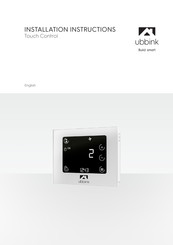 ubbink Touch Control Installation Instructions Manual
