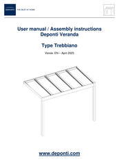 Deponti Trebbiano 8.8 User Manual & Assembly Instructions