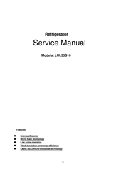 Logik LUL55S16 Service Manual