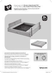 TP Toys 5021854102929 Instructions For Assembly, Maintenance And Safe Use