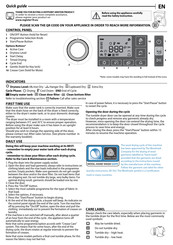 Hotpoint Ariston NT M11 82SK EU Quick Manual