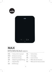 Wilfa MAX Instruction Manual