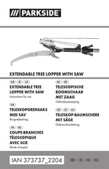 Parkside 373737 2204 Instructions For Use Manual
