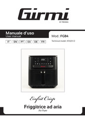 TREVIDEA Girmi FG84 User Manual