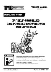TMG TMG-GSB34 Product Manual
