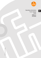 IFM KTV Series Operating Instructions Manual