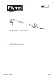 Flymo EasiCut Reach 480 Operator's Manual