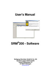 Wolfgang Warmbier SRM 200 User Manual