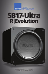 SVS SB17-Ultra R|Evolution Owner's Manual