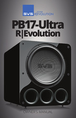 SVS PB17-Ultra R|Evolution Owner's Manual