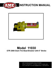 AME Intl. 11030 Instruction Manual
