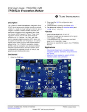 Texas Instruments TPS65224Q1EVM User Manual