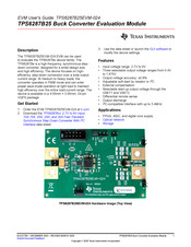 Texas Instruments TPS6287B25EVM-024 User Manual
