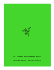 Razer RZ09-0421 Important Product Information Manual