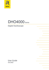 Rigol DHO4000 Series User Manual