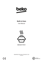 Beko BBO6851PDX1 User Manual