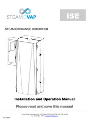 SteamOvap ISE170 Installation And Operation Manual