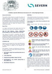 Severn W Series Installation, Operation & Maintenance Instructions Manual