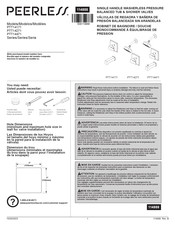 PEERLESS PTT14271 Installation Instructions Manual