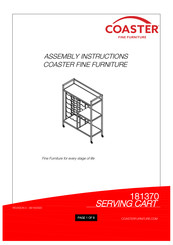 Coaster Derion 181370 Assembly Instructions Manual