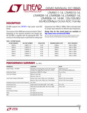 Linear Technology DC1884A Series Demo Manual