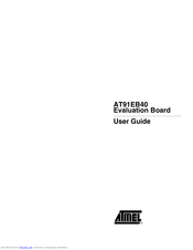 Atmel AT91EB40 User Manual