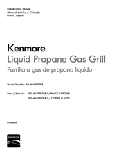 Kenmore PG-40409S0LB-1 Use & Care Manual