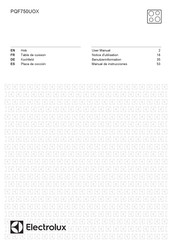 Electrolux PQF750UOX User Manual