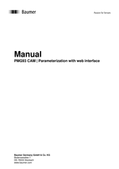 Baumer PMG93 SN6.1.C10 Manual