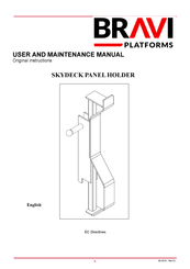 Bravi Platforms SKYDECK User And Maintenance Manual