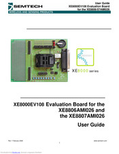 Semtech XE8000EV108 User Manual