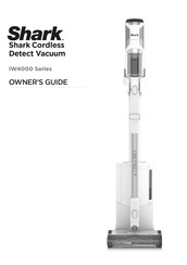 Shark Cordless Detect Pro Auto-Empty System IW4000 Series Owner's Manual