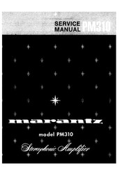 Marantz PM3100 Service Manual